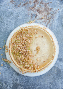 Muscovado and white currant tart by Rosie Birkett